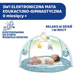Mata Dla Niemowlaka 3W1 Z Projektorem I Melodiami