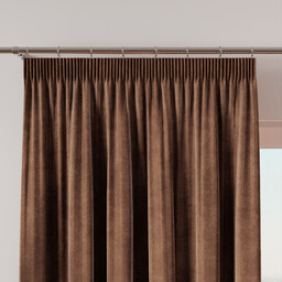 Markizeta Zasłona gotowa na taśmie 140x250 002 brązowa