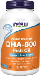 Now Foods DHA 500 mg, 180 kapsułek