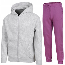 4F OCIEPLANY DZIEWCZÄCY DRES KOMPLET BLUZA SPODNIE /