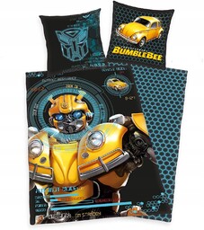 Pościel Transformers 140X200 Bumblebee Autobot Bawełniana Oryginalna