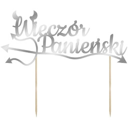 Topper na tort Wieczór Panieński - 20 cm