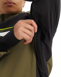Mckinley Ivan Kurtka Olive Dark/Black Nig M