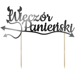Topper na tort Wieczór Panieński - 20 cm