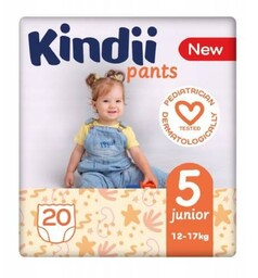 KINDII Pants Junior Pieluchomajtki rozmiar 5, 12-17 kg,
