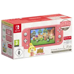 Nintendo Switch Lite Coral + Animal Crossing: New