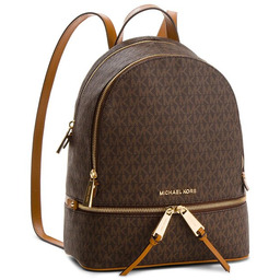Plecak MICHAEL Michael Kors Rhea Zip 30S7GEZB1B Brązowy