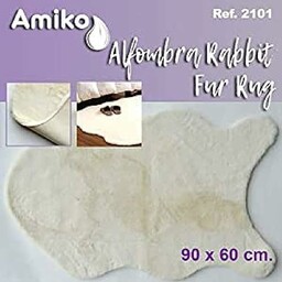 Amiko Dywan rozmiar uniwersalny biały