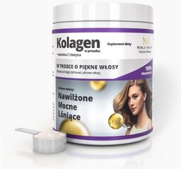NOBLE HEALTH Kolagen + witamina C i biotyna