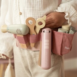 Zestaw małego fryzjera Little Dutch fryzjerski drewniany suszarka