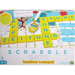 Mattel Games HCK86 - Scrabble Junior Kids krzyżówka