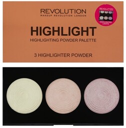 Makeup Revolution Highlighter Palette Rozświetlacze Highlight 15g