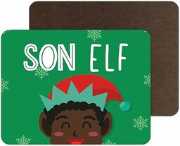 Śmieszne nowości świąteczne podkładki mata stołowa jedzenie mata