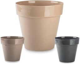 PARENCE.- Mała plastikowa doniczka - 12 cm średnicy,