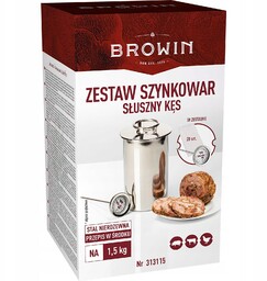 Szynkowar Termometr Worki Zestaw Biowin Stal