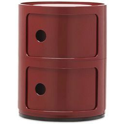 Kartell - Componibili 2 Stolik Burgundy
