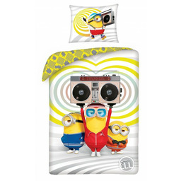 Pościel Minionki 9998BL Halantex 140x200