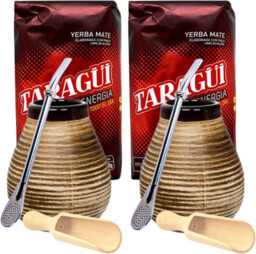 Zestaw DLA DWOJGA Yerba Mate Taragui + Tykwa
