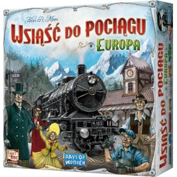 Wsiąść do Pociągu Europa Gra planszowa
