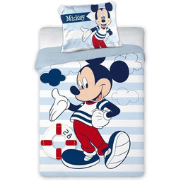 Disney Mickey Mouse 076 2-częściowy komplet pościeli