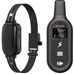 Obroża antyszczekowa ROJECO PD521 1000m (czarna)