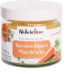 Naturolove Cukrowy Peeling ROZŚWIETLAJĄCA MARCHEWKA, 60g