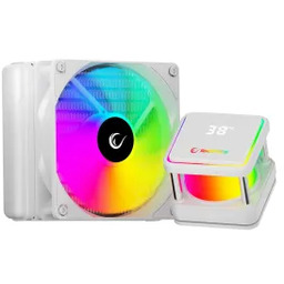 Rampage Infinite V120 Biały Chłodzenie wodne