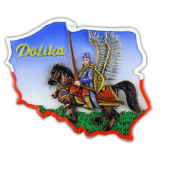 Magnes kontur Polska husarz