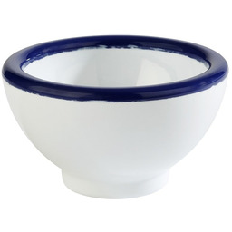 Miska z melaminy biało-niebieska 0,02L I APS