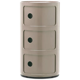 Kartell - Componibili 3 Stolik Taupe