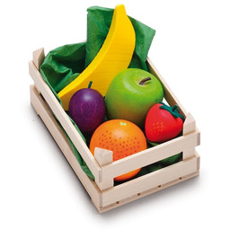 Drewniana skrzynka z owocami 28231 Erzi, zabawy