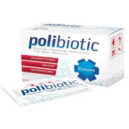 Polibiotic maść z antybiotykiem - 10 saszetek