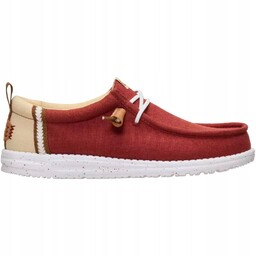 Buty Męskie Hey Dude Wally Summer Linen Mokasyny