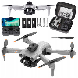 Dron Podwójne Kamery Stabilny Zawis 3 Baterie Automatyczny