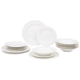 AMBITION Serwis obiadowy porcelanowy Pola 6 osób (18