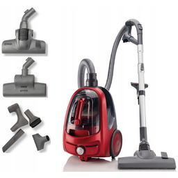 Odkurzacz bezworkowy Gorenje VCE03SPRCY Turbo 1,7l 800W 3dysze