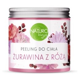 Naturologia Ujędrniający peeling do ciała żurawina z różą,