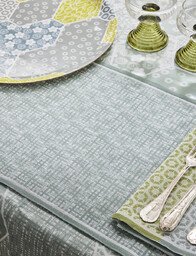 Le Jacquard Fran ais Podkładka bawełniana Wagara Green