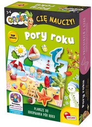LISCIANI Zestaw gier Carotina cię nauczy Pory roku