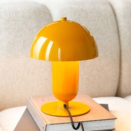 Dyberg Larsen Lampa stołowa Movie, żółty / pomarańczowy,