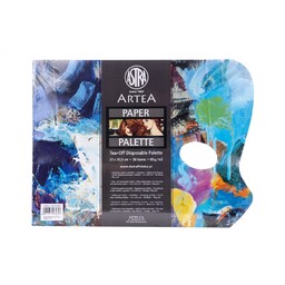 Paletka malarska papierowa 23x30,5cm 36ark 60g Astra AS325122003-65653