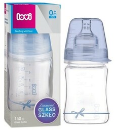 Lovi Butelka szklana Diamond Glass 150 ml Baby