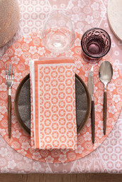 Le Jacquard Fran ais Podkładka bawełniana Wagara Pink