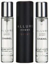 Chanel Allure Homme Sport Travel Spray 3x20ml woda
