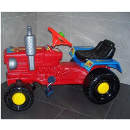 Bj Traktor Mały Red Na pedały 3