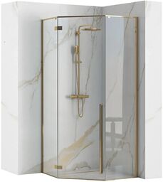 Kabina Prysznicowa Rea DIAMOND 100x100 GOLD