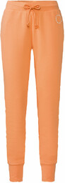 esmara Spodnie dresowe damskie z bawełną Pomarańczowy