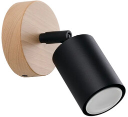 Kinkiet VERDO czarny SL.1290 - Sollux