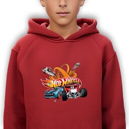 Bluza z Kapturem SPORT CARS HOTWHEELS Dla Fana