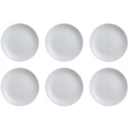 6x Talerz Głęboki Obiadowy szary 20 cm Luminarc